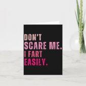 私おもしろいは簡単にファートしない カード (正面)