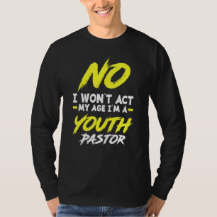 私おもしろいは若い牧師キリストである Tシャツ
