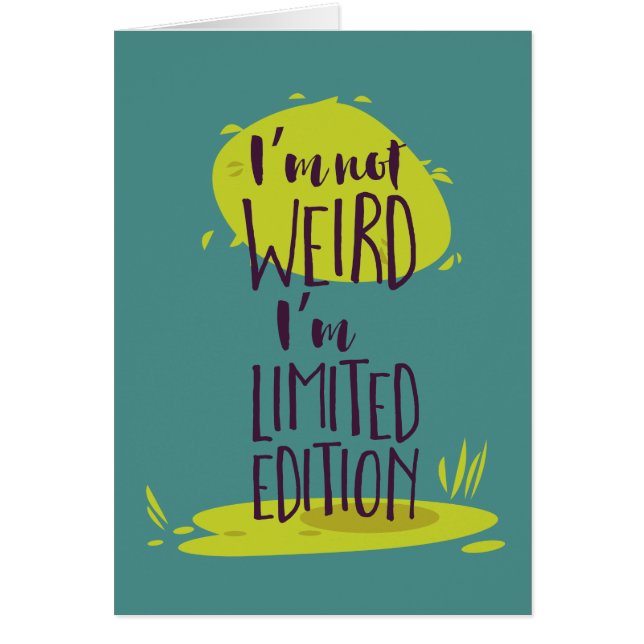 私おもしろいは限定版風変わりではない (正面)