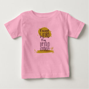 私おもしろいは限定版風変わりではない ベビーTシャツ