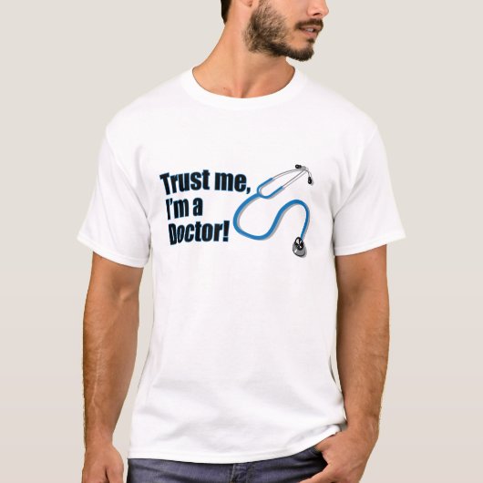 私おもしろいはDoctor Stethoscope Teeである Tシャツ (正面)