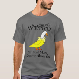私おもしろいはYよ風変わりりクリエイティブではない Tシャツ