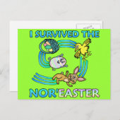 私おもしろい生き延びノアイスター シーズンポストカード (正面/裏面)