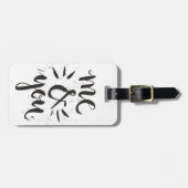 私およびあなた ラゲッジタグ (正面横)