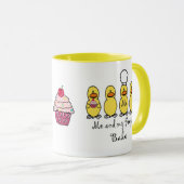 私および私ののぞき見はマグを焼きます マグカップ (正面右)