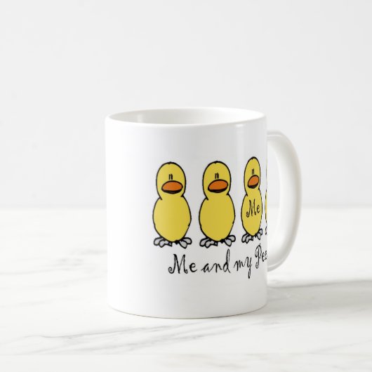 私および私ののぞき見 コーヒーマグカップ (正面右)