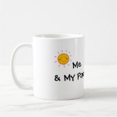 私および私のパンダのマグ コーヒーマグカップ (左)