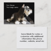 私および私の最も最高のな相棒 名刺 (正面/裏面)