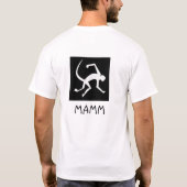 私および私の猿 Tシャツ (裏面)