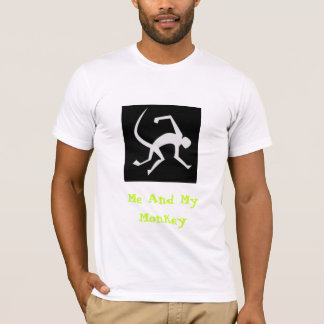 私および私の猿 Tシャツ