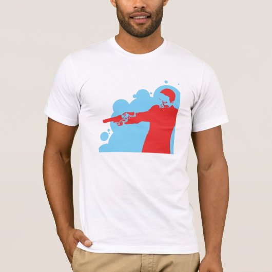 私および私の銃 Tシャツ (正面)