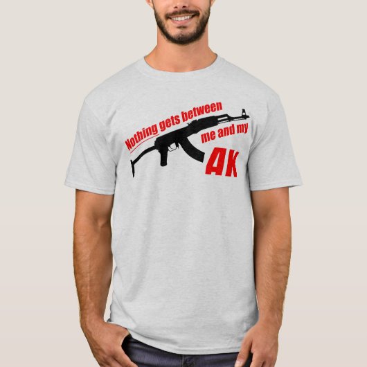 私および私のAKのワイシャツ Tシャツ (正面)