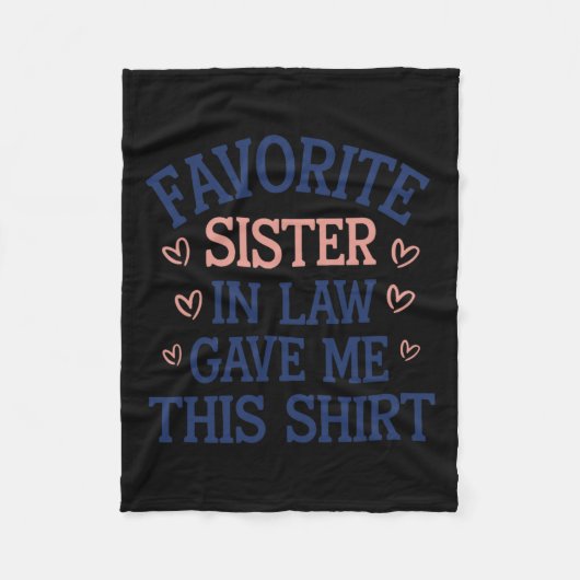 私お気に入りのの義理与えの姉 フリースブランケット (正面)