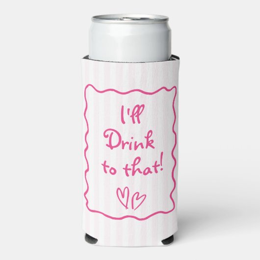 私お洒落はそのクーラーボックスに飲む スリム缶クーラー (Seltzer正面)