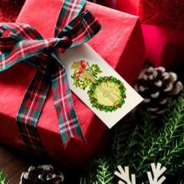 私からあなたへのヴィンテージクリスマスプレゼントのラベルラベル ギフトタグ