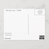 「。..私からあなたへの愛で…」 ポストカード (裏面)