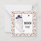 「私からあなたへ」ハロウィンのおくりもの ノートカード (正面)