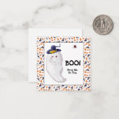 「私からあなたへ」ハロウィンのおくりもの ノートカード (正面/裏面インサイチュ)