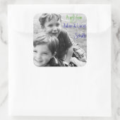 私からの贈り物！ラベルカスタムシール スクエアシール (バッグ)