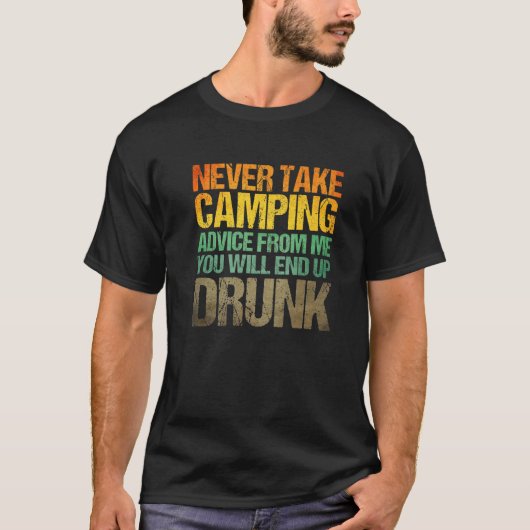 私からキャンプアドバイスを受け取るならDr. Tシャツ (正面)