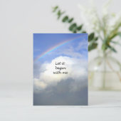 私から始める ポストカード (スタンド正面)