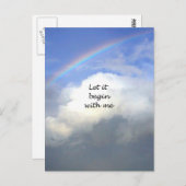 私から始める ポストカード (正面/裏面)