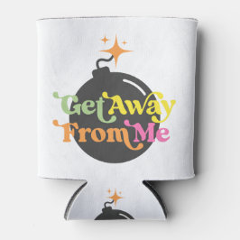 私から遠くに得る爆弾のおもしろい皮肉な 缶クーラー