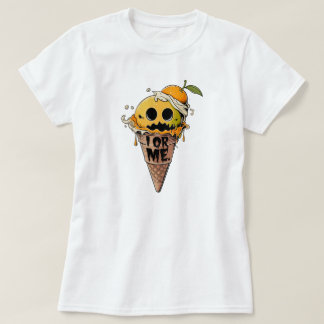 私か私のかわいいアイススクリーム Tシャツ