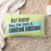 私か。 風変わりか。 私はちょうど限定版です ランバークッション (ブランケット)