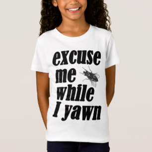 私があくびをする間、私を許して下さい Tシャツ