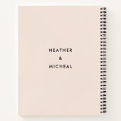 私があなたに愛するものバレンタインの贈り物 ノートブック (裏面)