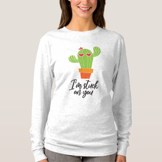 私があなたに贈り物のカップル Tシャツ (正面)