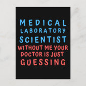 私があなたの医者を持っていない医学検査医 ポストカード (正面)