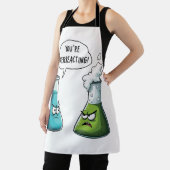 私があなたは考えおたく科学を過剰おもしろいに反応 エプロン (インサイチュ)