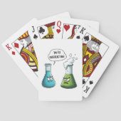 私があなたは考えおたく科学を過剰おもしろいに反応 トランプ (裏面)