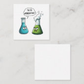 私があなたは考えおたく科学を過剰おもしろいに反応 ノートカード (正面/裏面)