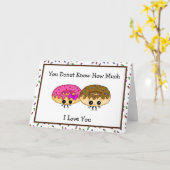 私があなたをどれほど愛しているか知っている誕生日 カード (黄色い花)