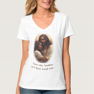 私があなたを愛したように互いを愛し合う Tシャツ