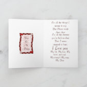 私があなたを愛しているからといって カード (内部)