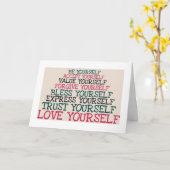 私があなたを愛していると言うカード カード (黄色い花)