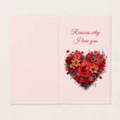 私があなたを愛する理由 |バカスタムンタインのカード (外部フラット)