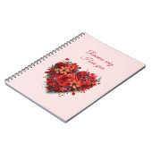私があなたを愛する理由 |バレンタインデー ノートブック (左側)