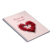 私があなたを愛する理由 |バレンタインデー ノートブック (右側)