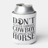 私があなたを見ていたカウボーイを自分で自慢してはいけない 缶クーラー (缶正面)