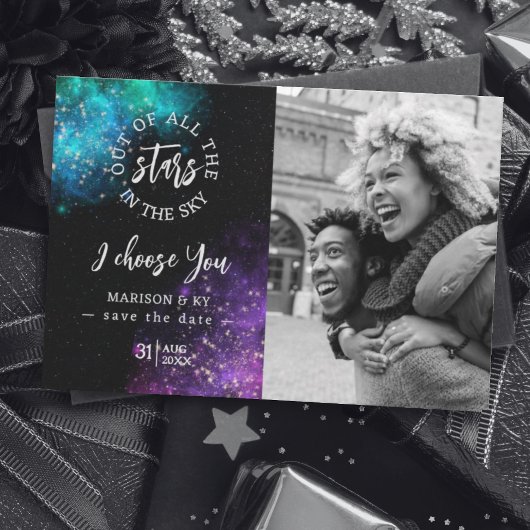 私があなたを選択するすべての星の中から写真の日救付