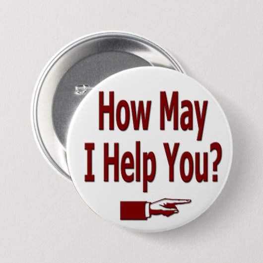 私がいかによろしいですかボタンがかかるのを救済して下さい 缶バッジ (正面&裏面)