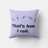 私がいかに転がるか平にして下さい クッション (裏面)