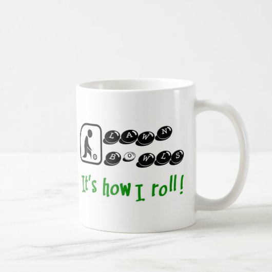私がいかに転がるか コーヒーマグカップ (右)
