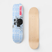 私がいかに転がるか スケートボード (正面)