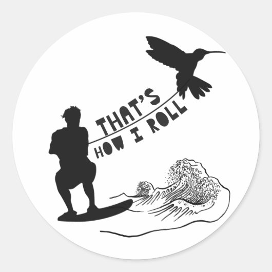 私がいかに転がるか ラウンドシール (正面)